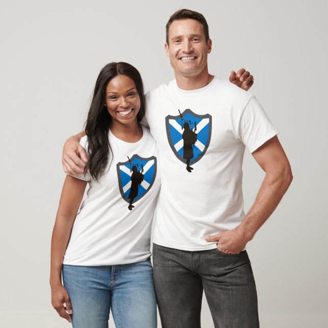 Bagpipe Highlander Shirt Tröja (Unisex)