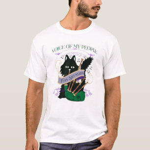 Bagpipe på T-shirt