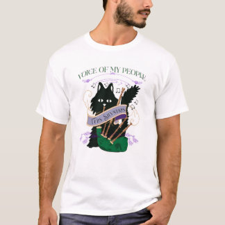 Bagpipe på T-shirt