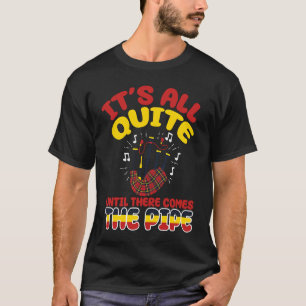 Bagpiper Bagpipe Musician Scottish Culture Bagpipi T Shirt