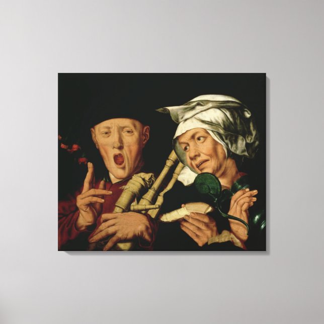 Bagpiper Canvastryck (Framsida)