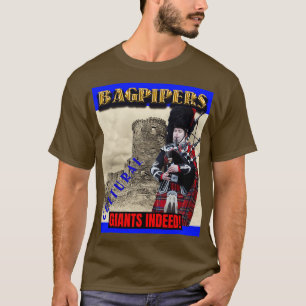 Bagpiper Cultural Giants 3 T Shirt