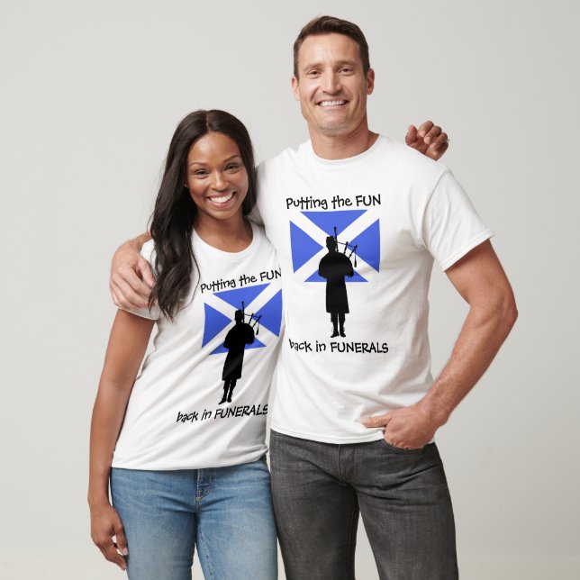 Bagpiper Humor T-shirt (Unisex)