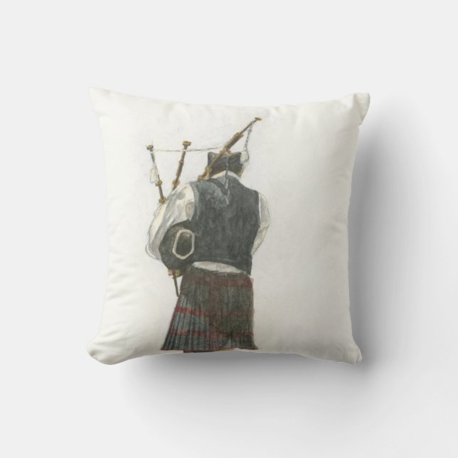 Bagpiper Kudde (Framsida)