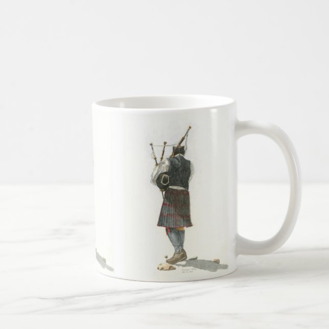 Bagpiper Mugg (Höger)