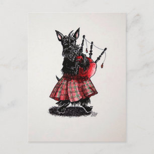 Bagpiper Vykort