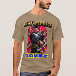 Bagpipers Classy Musician 15 T Shirt