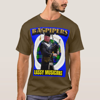 Bagpipers Classy Musician 18 T Shirt
