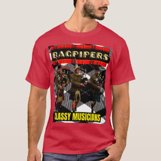 Bagpipers Classy Musician 7 T Shirt