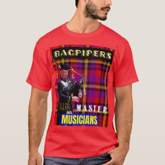 Bagpipers Master Musician 7 T Shirt