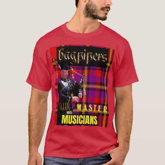 Bagpipers Master Musician 8 T Shirt