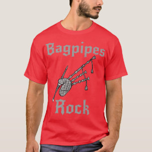 Bagpipes Sten Scottish Musician Sten Goth T Shirt
