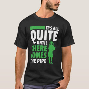 Bagpipor för Bagpiperist Bagpipe Player Bagpiping T Shirt