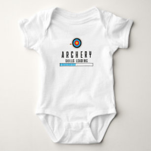 Bågskytt Nyfödd Bågskytte Färdigheter Laddar T Shirt