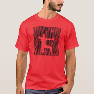 Bågskytt Pil och båge sporter Bågskytte vänner T Shirt