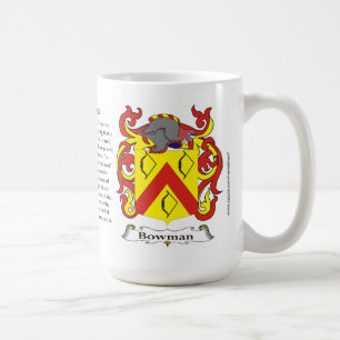 Bågskytt, ursprung, det menande och vapenskölden kaffemugg