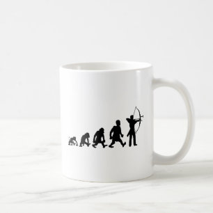 bågskytte darwin kaffemugg
