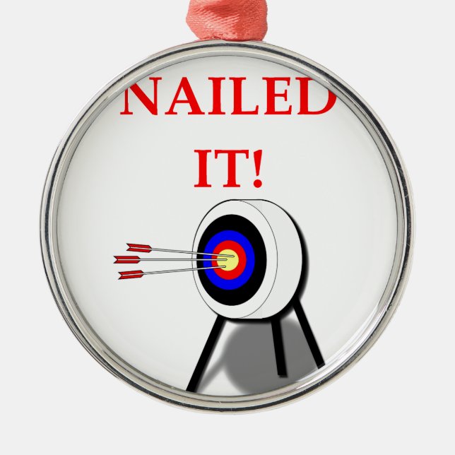 BÅGSKYTTE JULGRANSPRYDNAD METALL (Framsidan)