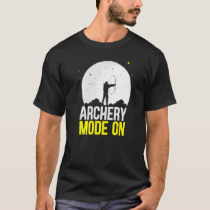 Bågskytte Läge På Båg Pil Skytte Sport Bågskytt T Shirt