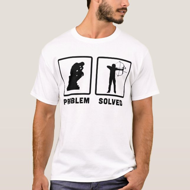 Bågskytte Tee Shirt (Framsida)