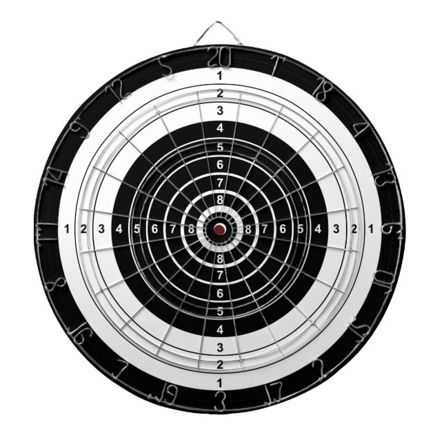bågskytte uppsätta som mål dartboarden piltavla (Framsidan)