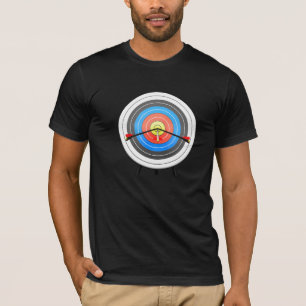 Bågskytte uppsätta som mål manar T-tröja T-shirt