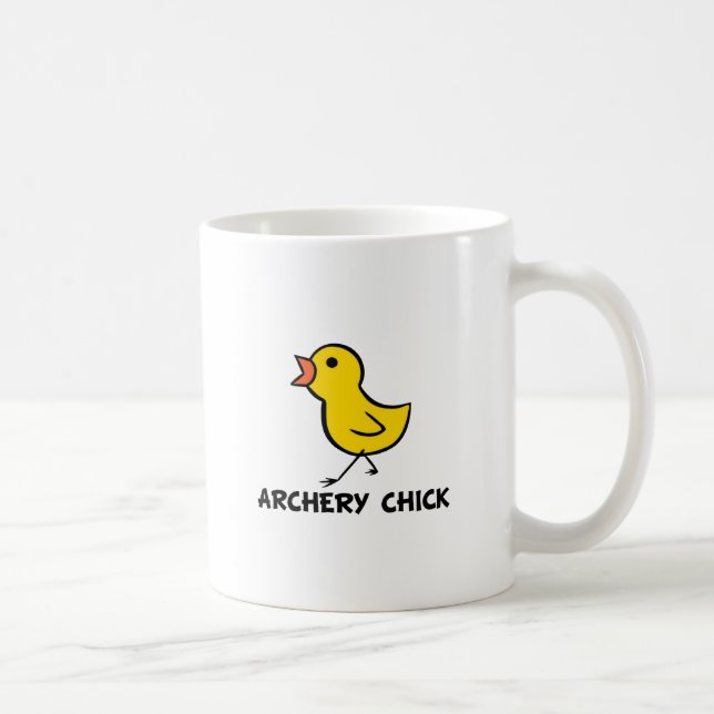 Bågskyttechickmugg Kaffemugg (Höger)