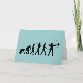 Bågskytteevolution av en bågskyttepilbåge och pil kort