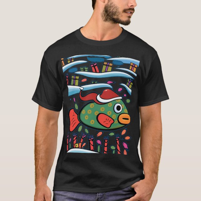 Bågskyttefiske T Shirt (Framsida)