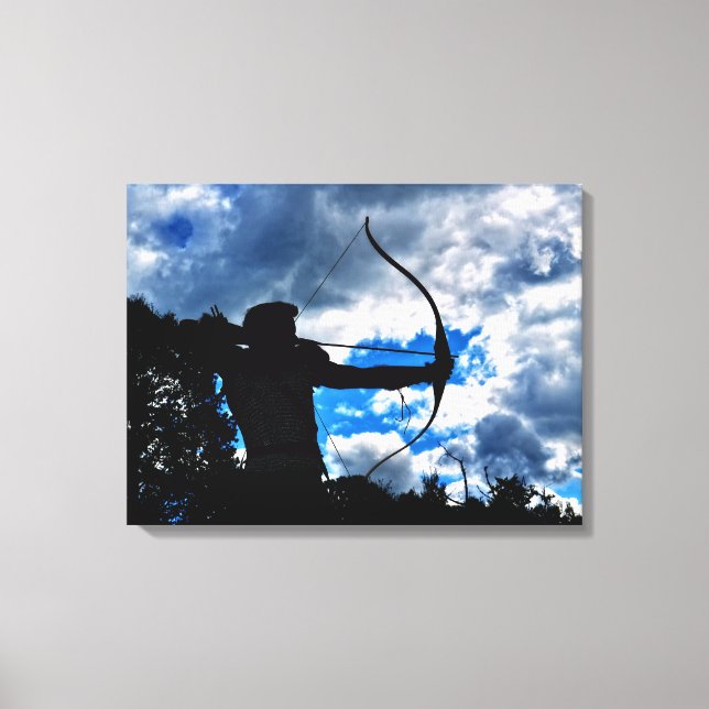 Bågskytten Canvastryck (Framsida)