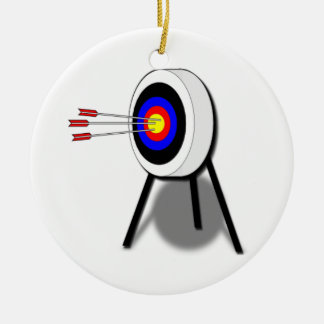 Bågskytteornament Julgransprydnad Keramik