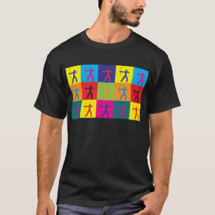 Bågskyttepopkonst T-shirt