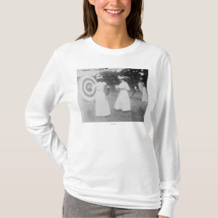 Bågskytteturnering i Boston, MORSOR fotograferar Tee