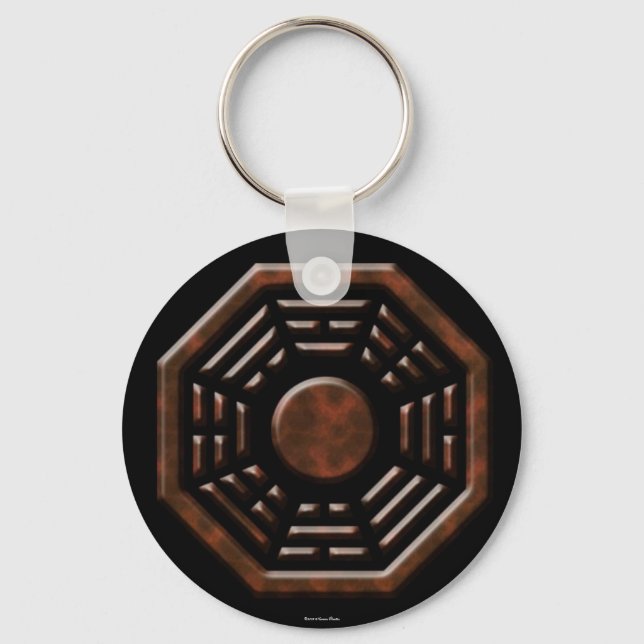 Bagua Keychain Nyckelring (Framsida)