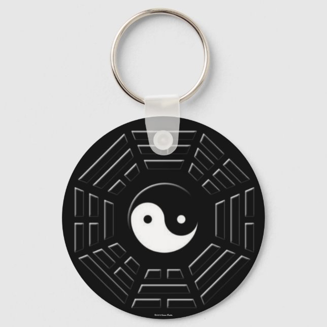 Bagua Keychain Nyckelring (Framsida)