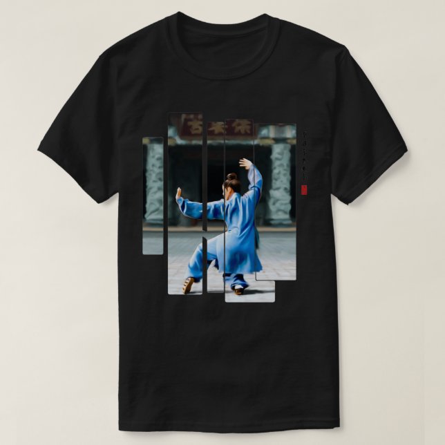 Bagua Kung fu T Shirt (Design framsida)