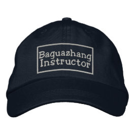 Baguazhang Instruktör Broderad Keps