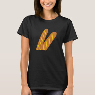 Baguette Bread Fransk Bread Costume T Shirt