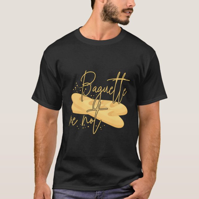 Baguette-Fransk T Shirt (Framsida)
