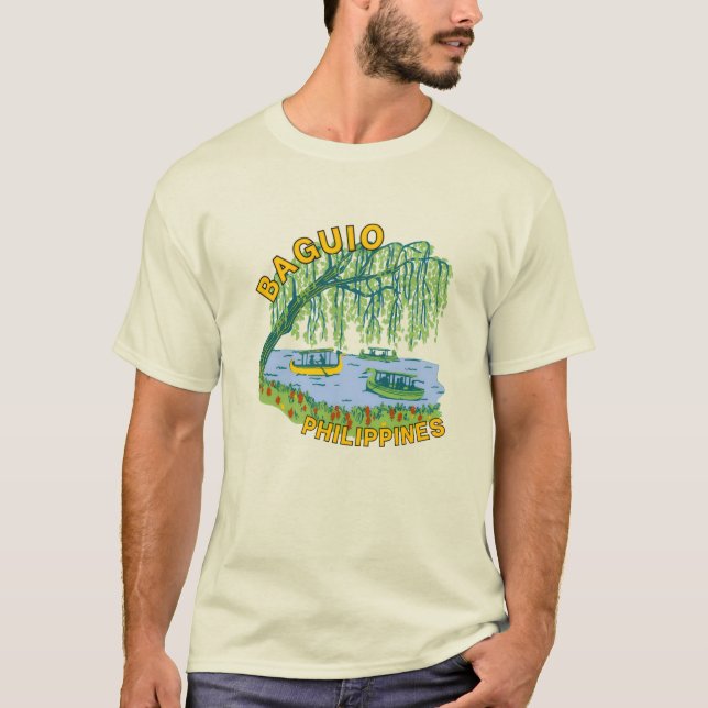 Baguio City Philippines T-Shirt (Framsida)