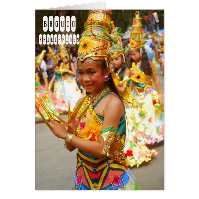 Baguio Hälsningskort (Framsidan)