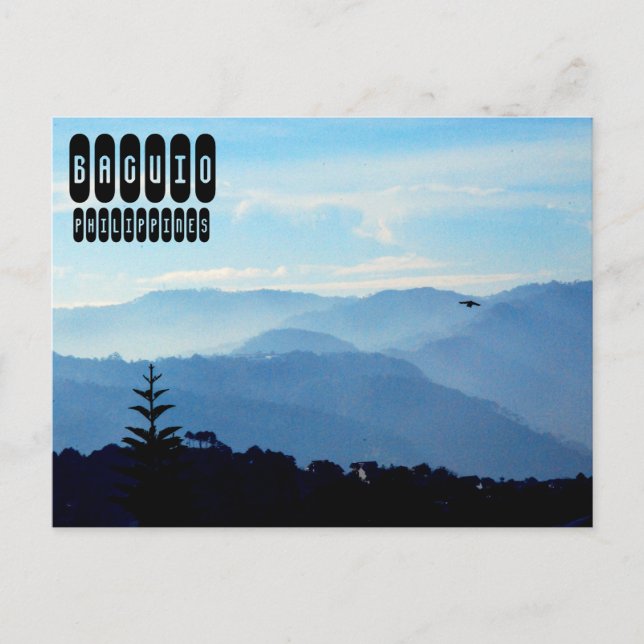 Baguio i Filippinerna Vykort (Framsida)