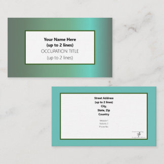 Baguio Morgon Visitkort