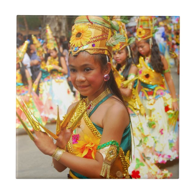 Baguio Panagbenga Festival Kakelplatta (Framsidan)
