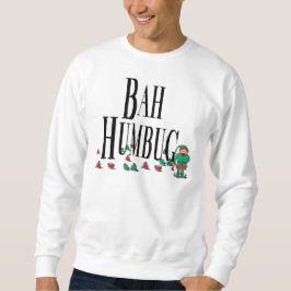 Bah Bumbug T skjortatröja Lång Ärmad Tröja