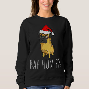 Bah Hum Pug Cute Funny Puppy Hund Pet-jul T Shirt