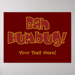 BAH HUMBUG! anpassningsbarna poster