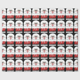 Bah-Humbug Anti-Julafton jul som slår in papper Presentpapper