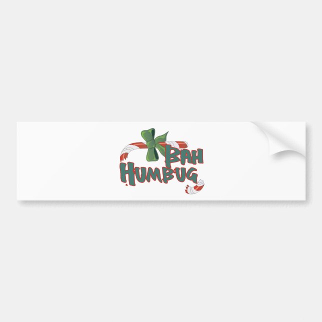Bah Humbug! Bildekal (Framsidan)