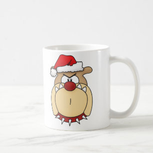 Bah Humbug Bulldog Kaffe Mugg